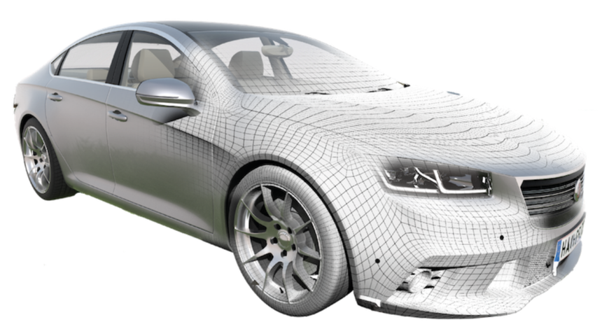 Auto 3D Modell