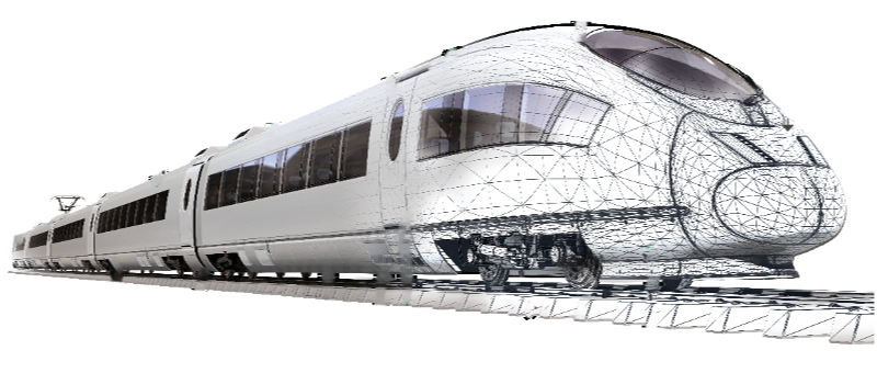 Zug 3D Modell